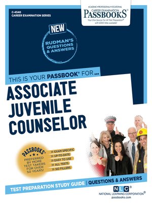 cover image of Associate Juvenile Counselor